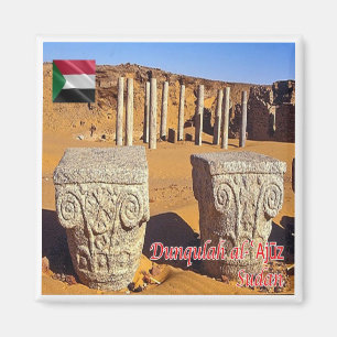 zSD004 DONGOLA, Dunqulah, Sudan, Afrika, Kühlschra Magnet