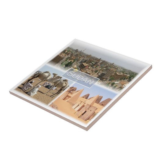 zSD008 KHARTOUM, Mosaik, Sudan, Afrika, Fliese (Seite)