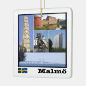 zSE011 MALMÖ, Schweden, Europa, Keramikornament (Links)