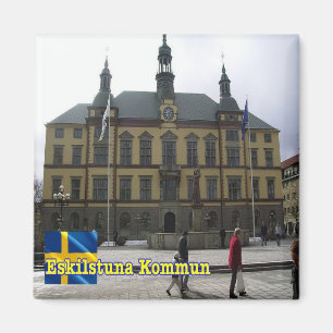 zSE017 ESKILSTUNA KOMMUN, Schweden, Europa, Kühlsc Magnet