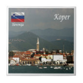 zSI015 KOPER, Slowenien, Fliese (Vorderseite)