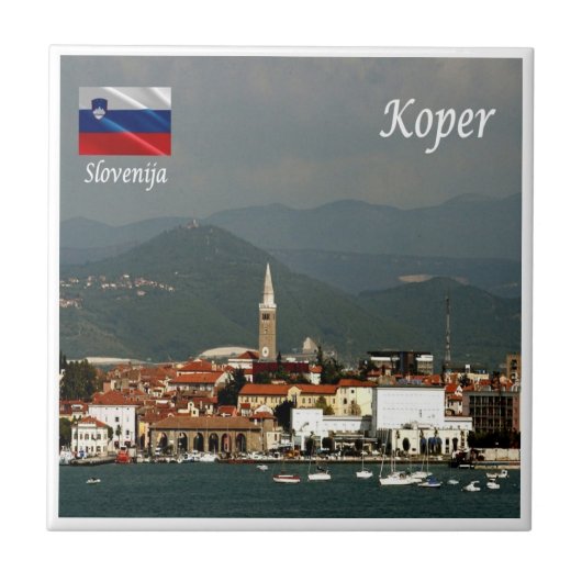zSI015 KOPER, Slowenien, Fliese (Vorderseite)