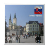 zSK008 ŽILINA, Slowakei, Fliese (Vorderseite)