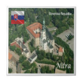 zSK010 NITRA CASTLE, Slowakei, Europa, Fliese (Vorderseite)