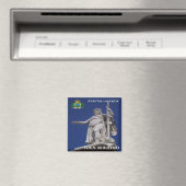 zSM004 STATUE LIBERTY, San Marino, Europa, Kühlsch Magnet (In Situ (Geschirrspüler))