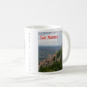 zSM007 MONTE TITANO Panorama, San Marino, Kaffeetasse (VorderseiteRechts)