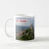 zSM007 MONTE TITANO Panorama, San Marino, Kaffeetasse (Links)