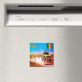 zSN009 SENEGAL, Senegal, Afrika, Kühlschrank Magnet (In Situ (Geschirrspüler))
