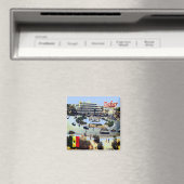 zSN010 SENEGAL, Luft View, Afrika, Kühlschrank Magnet (In Situ (Geschirrspüler))