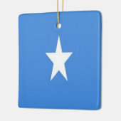 zSO001 SOMALIA, Flag, Keramikornament (Links)