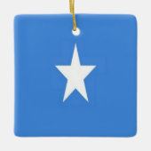 zSO001 SOMALIA, Flag, Keramikornament (Vorderseite)