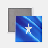zSO002 SOMALIA, Waving Flag, Afrika, Kühlschrank Magnet (Vorderseite/Rückseite)