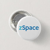 zSpace kleines Knopf-Button Button (Vorne & Hinten)