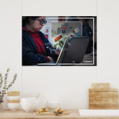 zSpace Poster - Franklins Labrador (Küche)