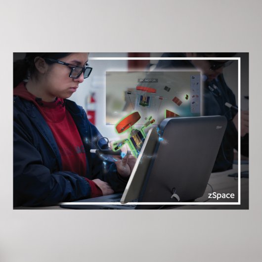 zSpace Poster - Franklins Labrador (Vorne)