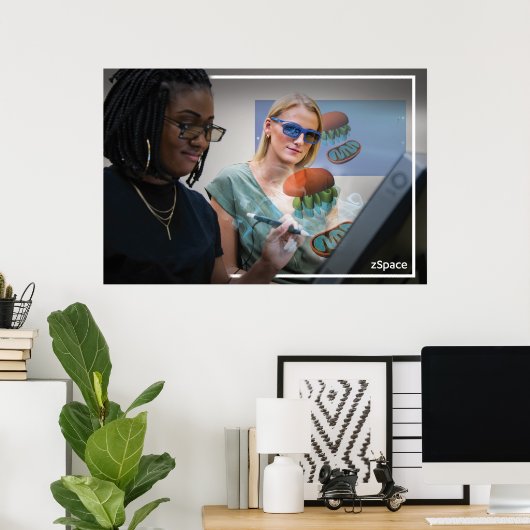 zSpace Poster - Wissenschaft (Heimbüro)