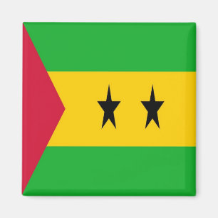 ZST001 SAO TOMÈ and PRINCIPE, Flag, Afrika, Magnet