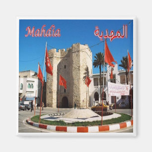 Zt012 MAHDIA, Tunesien, Afrika, Kühlschrank Magnet