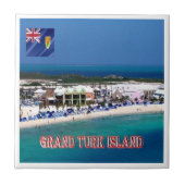 zTC005 GRAND TURK ISLAND, Türken und Kaicos, Fliese (Vorderseite)