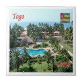zTG006 LOME' Togo, Afrika, Fliese (Vorderseite)