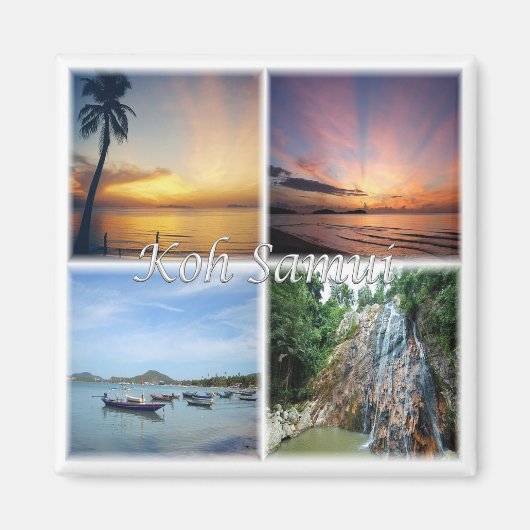 zTH010 KOH SAMUI, Thailand, Asia, Fridge Magnet (Vorne)