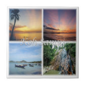 zTH010 KOH SAMUI, Thailand, Asien, Fliese (Vorderseite)