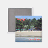 zTH018 RAYONG, KOH SAMET Beach Breeze, Kühlschrank Magnet (Vorderseite/Rückseite)
