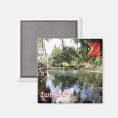 zTL005 Panorama OSTTIMOR, Asien, Kühlschrank Magnet (Vorderseite/Rückseite)