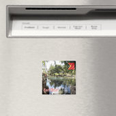 zTL005 Panorama OSTTIMOR, Asien, Kühlschrank Magnet (In Situ (Geschirrspüler))