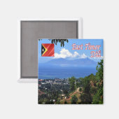 zTL006 DILI, Osttimor, Asien, Kühlschrank Magnet (Vorderseite/Rückseite)