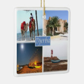 zTN017 DJERBA, Mosaik, Tunesien, Afrika, Keramikornament (Rechts)