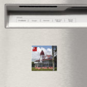 zTO004 TONGA, Royal Palace, Ozeanien, Kühlschrank Magnet (In Situ (Geschirrspüler))
