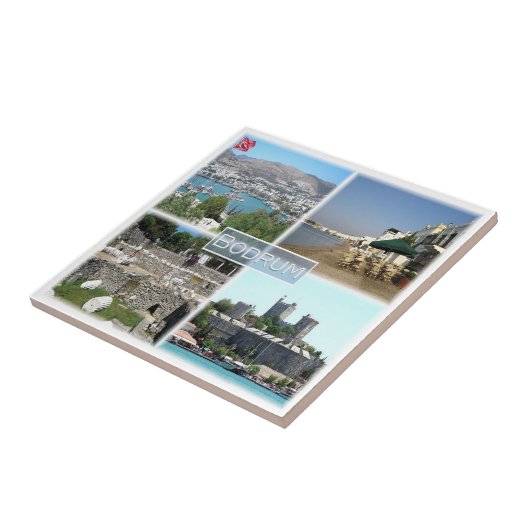 zTR005 BODRUM, Türkei, Europa, Fliese (Seite)