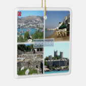 zTR005 BODRUM, Türkei, Europa, Keramikornament (Rechts)