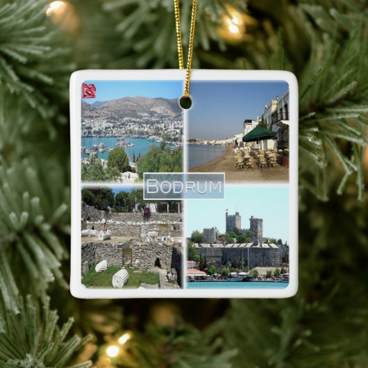 zTR005 BODRUM, Türkei, Europa, Keramikornament (Baum)