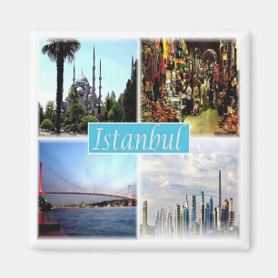 zTR006 ISTANBUL, Türkei, Europa, Kühlschrank Magnet