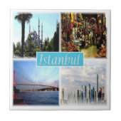 zTR006 ISTANBUL, Türkei, Fliese (Vorderseite)