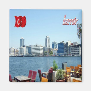 zTR007 SMYRNA, Türkei, Europa, Kühlschrank Magnet