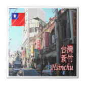 zTW004 HSINCHU, Taiwan Formosa, Fliese (Vorderseite)