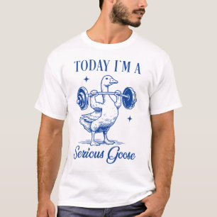 zu albern got, lustige Gans, Gänsemaus, T-Shirt
