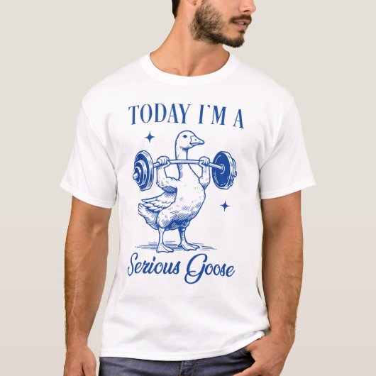 zu albern got, lustige Gans, Gänsemaus, T-Shirt (Vorderseite)
