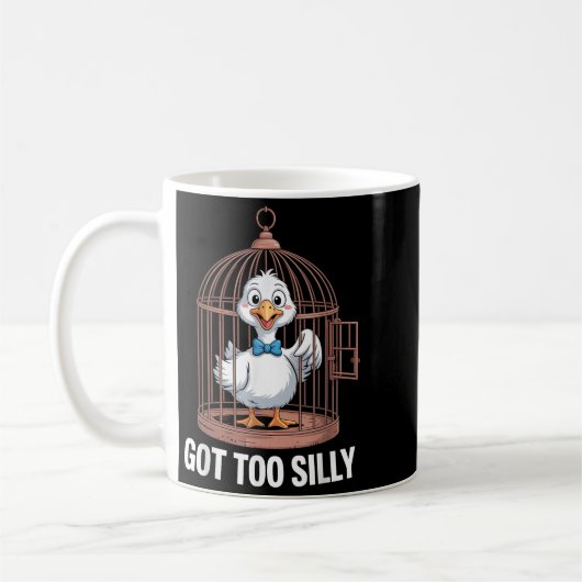 Zu Alberne Gans, zu Funny Jail Duck got Kaffeetasse (Links)
