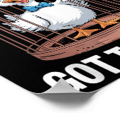Zu Alberne Gans, zu Funny Jail Duck got Poster (Ecke)
