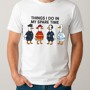 Zu Alberne Gänseaufgaben in meiner Freizeit got T-Shirt