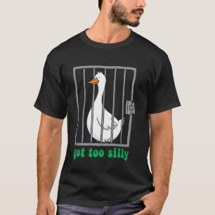 Zu alberner lustiger Gans Wortwitz Humor für Tierl T-Shirt