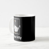 Zu Albernes Gänsepun-Spaß-Shirt für Anim Kaffeetasse (Vorderseite Links)