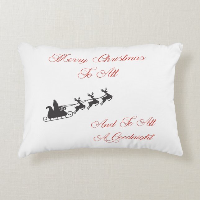 Zu allem A gute Nacht Dekokissen (Vorderseite)