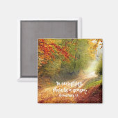 Zu allem gibt es eine Season Bible Verse Magnet (Vorderseite/Rückseite)