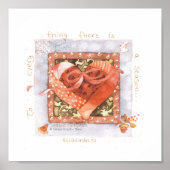 Zu allem - Herz Poster (Vorne)