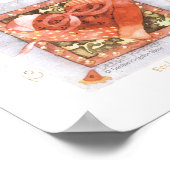 Zu allem - Herz Poster (Ecke)